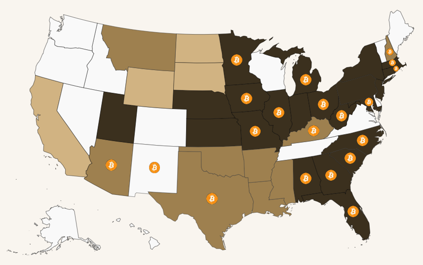 Several US states are working on Bitcoin reserves, source: River