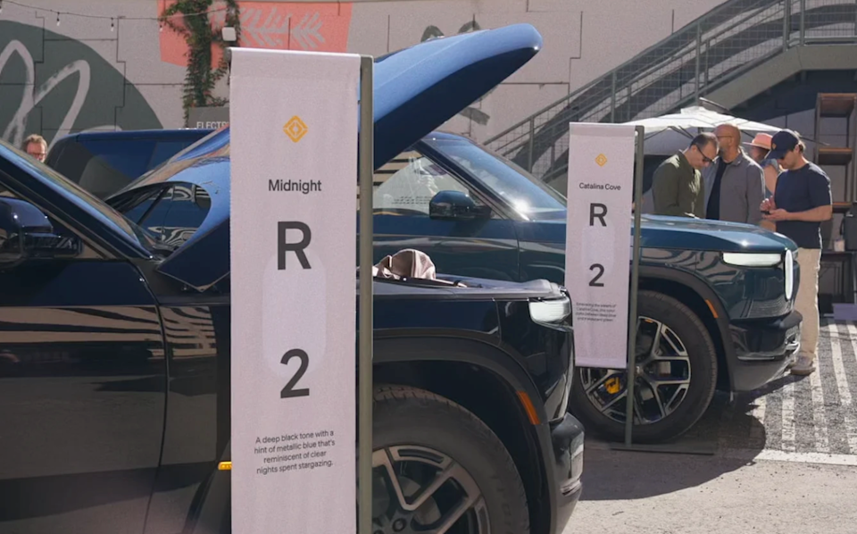 Rivian R2 EVs Debut